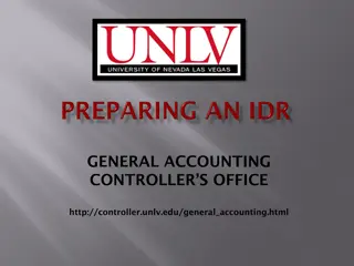 Inter-Departmental Requisitions in Campus Operations