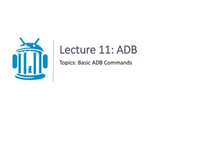 Android Debug Bridge (ADB) and Its Commands