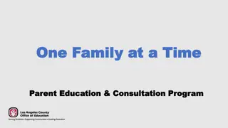Empowering Family Engagement in Education Programs