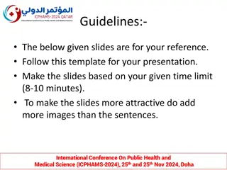 Innovations in Public Health and Medical Science at ICPHAMS-2024