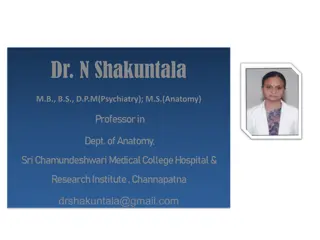 Dr. N. Shakuntala - Profile and Achievements in Medical Education