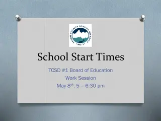 Impact of School Start Times on Teens' Biology and Behavior