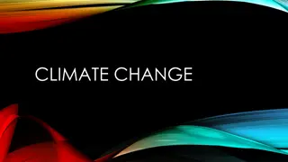 Climate Change: Causes, Effects, and Solutions