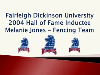 Melanie Jones: Women's Fencing and Family Memories