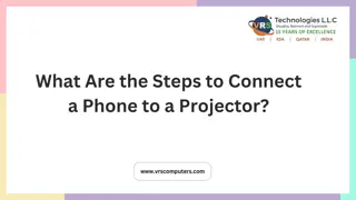 What Are the Steps to Connect a Phone to a Projector?