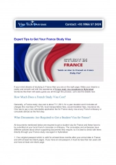 Expert Tips to Get Your France Study Visa