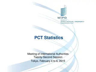 International Patent Cooperation Treaty Statistics Overview