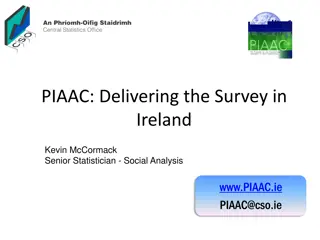 Survey Development and Process Insights in Ireland