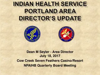 Indian Health Service Portland Area Updates