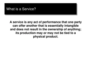 Services: Characteristics, Challenges, and Classification