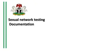 Sexual Network Testing and Index Network Testing Tools