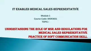 Understanding the Role of Medical Sales Representatives and Retailing