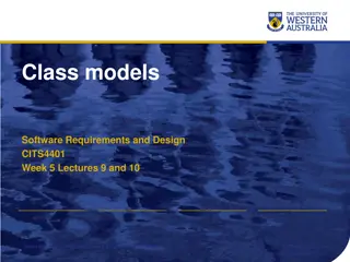 UML Class Diagrams and Interpretation