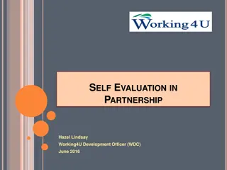 Engage in Effective Self-Evaluation for Continuous Improvement