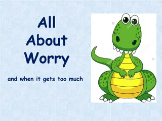 Worry: When It Gets Overwhelming