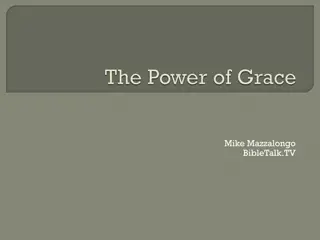 Exploring God's Character: The Power of Grace