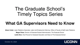 Graduate Assistantships and Academic Progress in PhD Programs