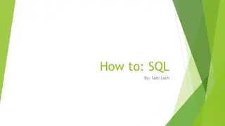 Mastering SQL for Database Operations