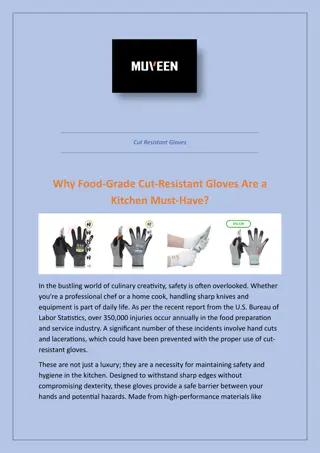 Muveen Cut Resistant Gloves – Ultimate Protection for Your Hands