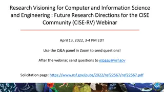Future Directions in Computer & Information Science Research