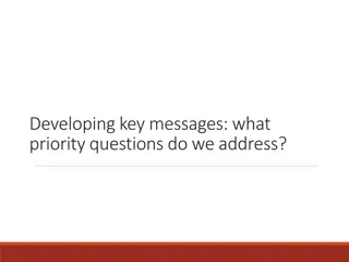 Key Messages for Understanding GMOs: Questions and Answers