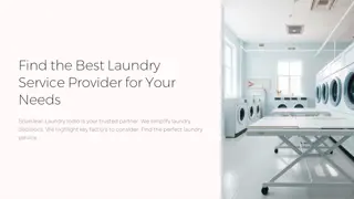 Find the Best Laundry Service Provider for Your Needs