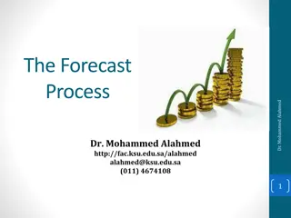 The Forecast Process and Model Evaluation Summary