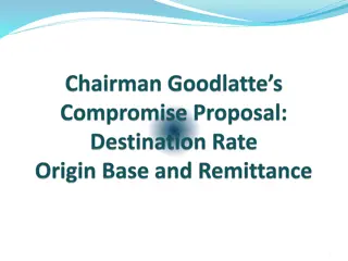 Goodlatte Compromise Proposal for Remote Sellers Taxation