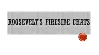 Roosevelt's Fireside Chats: Understanding Economic Policies