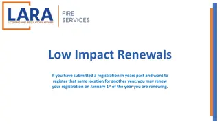 Renew Your Registration for Previous Submissions - Step-by-Step Guide
