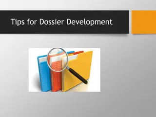 Mastering Dossier Development for Academic Success