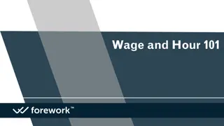 Wage and Hour Laws for Hospitality Employers