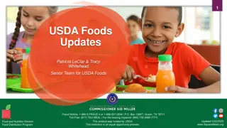 USDA Foods Updates Fraud Hotline & Ordering Catalogs for NSLP Program Year 2026