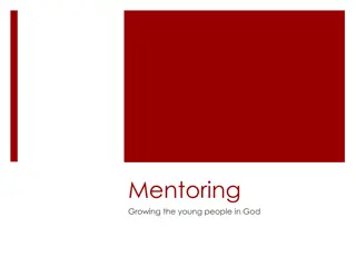 Investing in Mentoring for Spiritual Growth and Empowerment