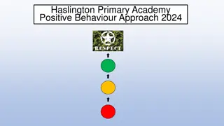Positive Behaviour Approach at Haslington Primary Academy 2024