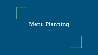 Creative Menu Planning and Meal Preparation Guide