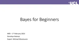 Bayesian Statistics and Probability Concepts