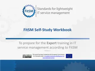 FitSM Self-Study Workbook for Expert Training in IT Service Management
