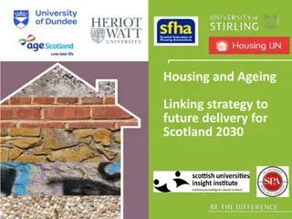 Strategic Insights on Housing and Ageing for Scotland 2030