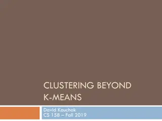 Advanced Clustering Techniques: Beyond K-means and EM Clustering