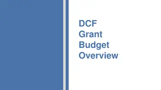 Grant Budget Overview and Technical Assistance Resources