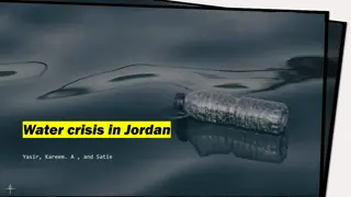 Water Crisis in Jordan: Causes, Consequences, and Solutions