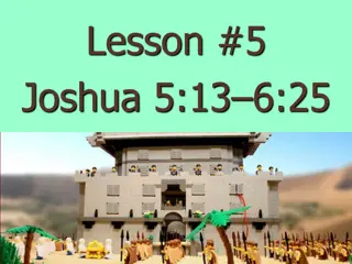 Encounter at Jericho - Joshua's Meeting with the Commander