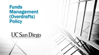 Effective Funds Deficit Resolution Policy at UC San Diego