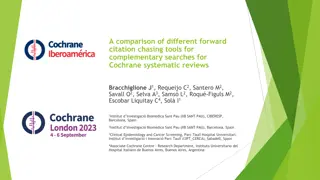 Comparison of Forward Citation Tools for Systematic Reviews