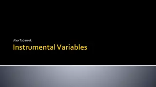 Omitted Variables Bias