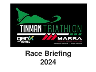 Tauranga Triathlon Club 2024 Race Briefing Information