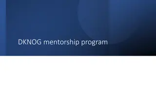 DKNOG Mentorship Program: Transform Your Career Path with Expert Guidance!
