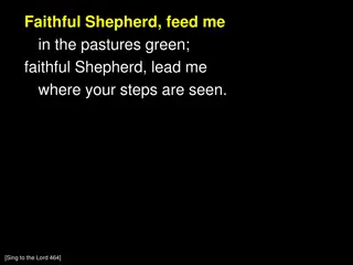 Faithful Shepherd: A Hymn of Guidance and Devotion