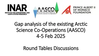 Arctic Science Co-Operations Round Table Discussions Feb 2025